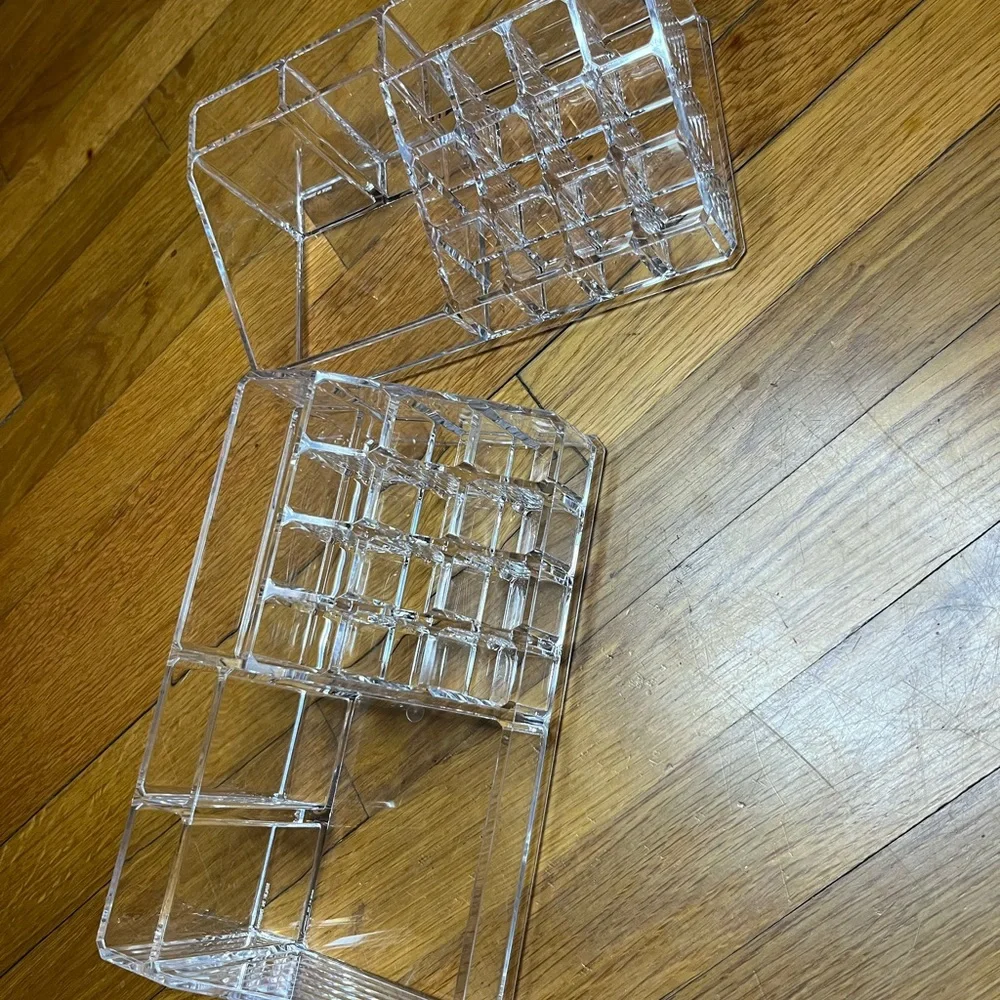 Clear Acrylic Organizer Set